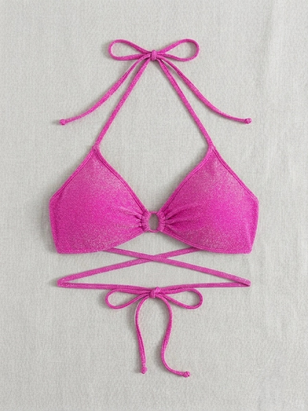 Eidon Arlet Ring Bikini Top Sprakle Collection